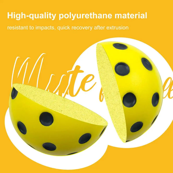 Pickleball 74MM Durable soft PU foam Outdoor Quiet Pickleballs 30g Outdoor for Competition Pickleball Training
