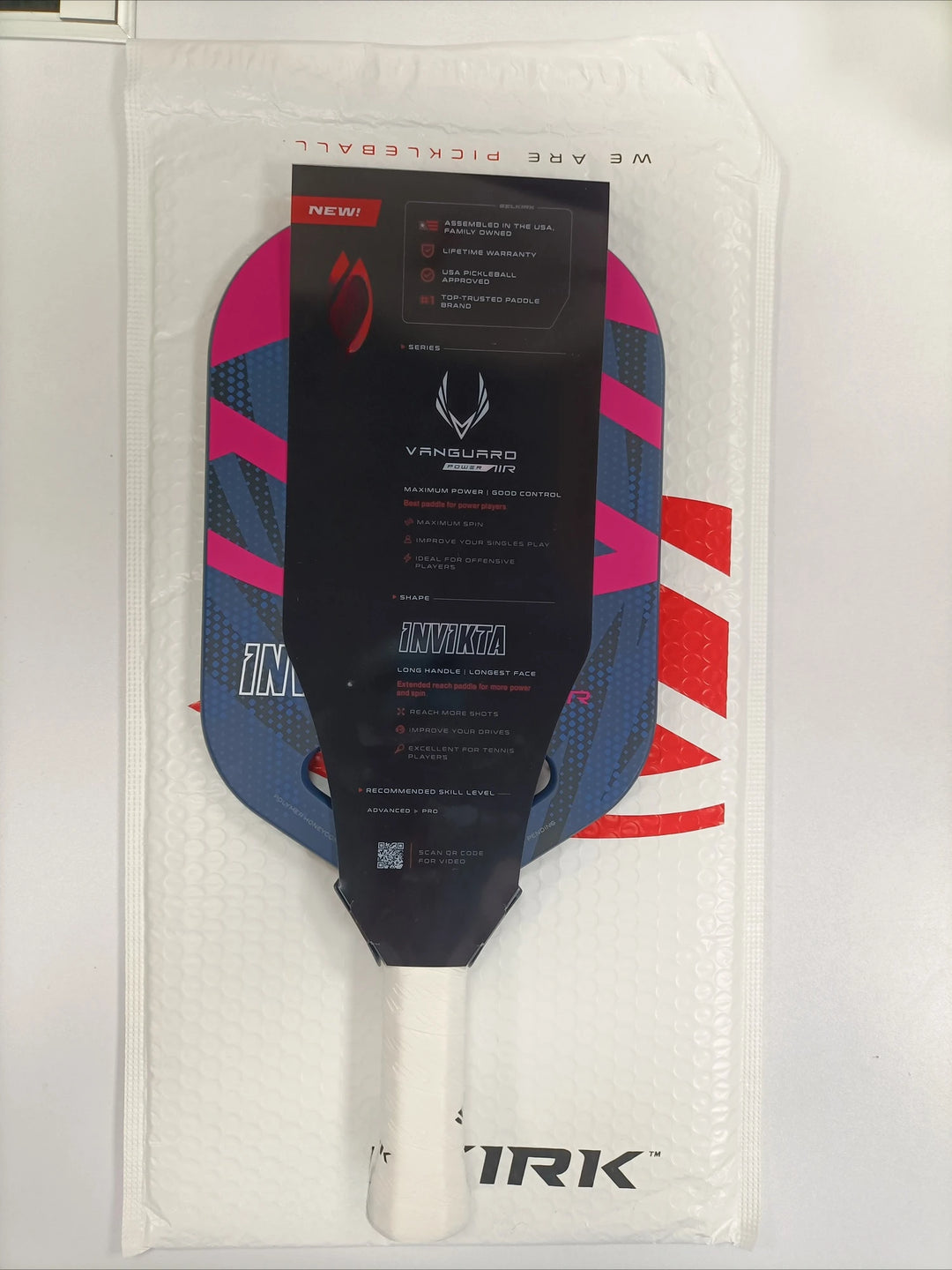 Pickleball Paddle - USAPA Approved for Tournament Play - Carbon Fiber Pickle Ball Racket