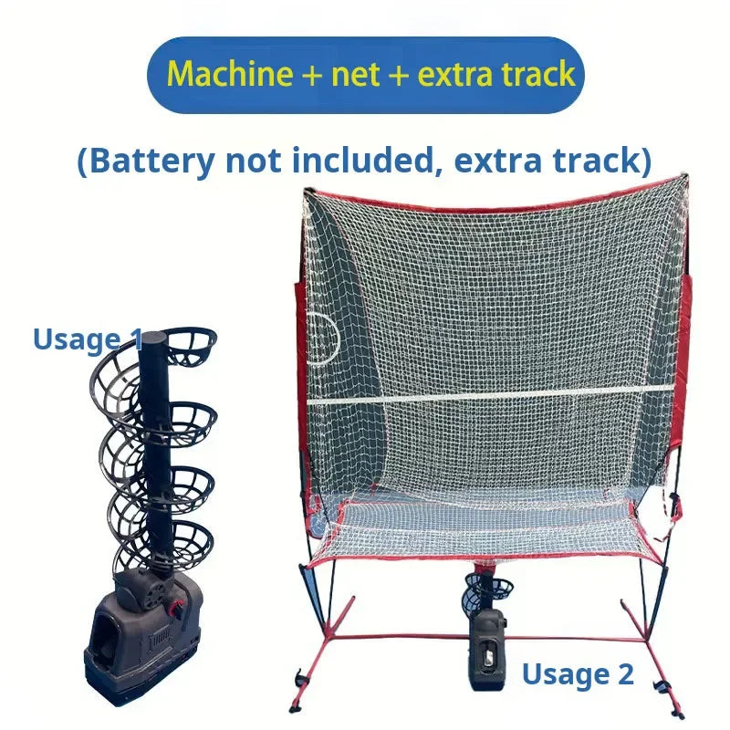 2024 Newest Pickleball Automatic Ball Serving Machine Trainer Lightweight Height Adjustable Can Be Rotated Left And Right