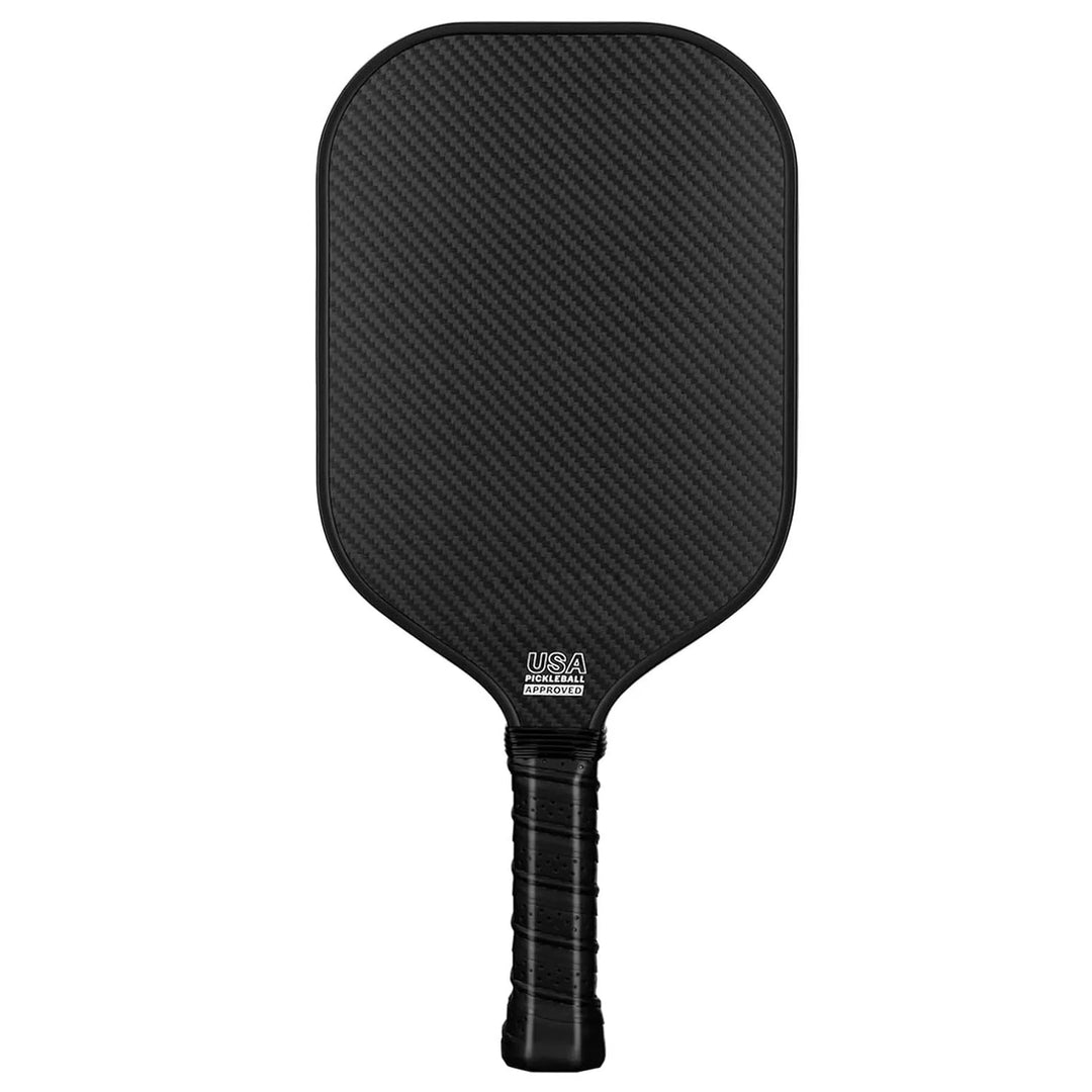 Pickleball Paddle 3K All Carbon Fiber Carbon Friction Surface 16mm 13mm Polymer Honeycomb Core Enhanced Power&Spin&Control, New