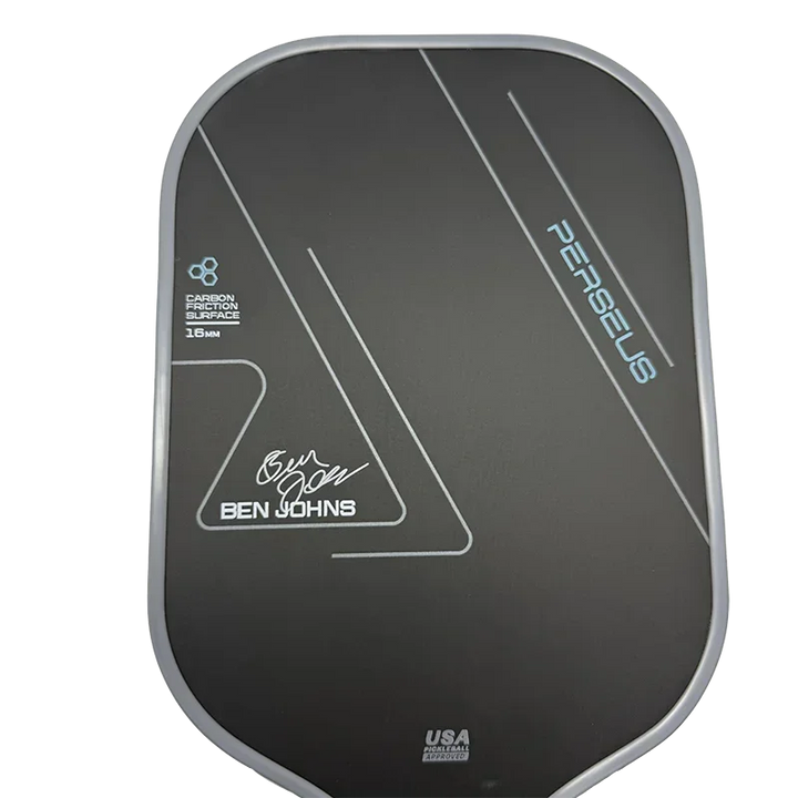 USAPA Approved Ben Johns Perseus CFS 16mm Thermoforming 3 Layer T700 Raw Carbon Fiber Pickleball Paddle Professional Hot Sale