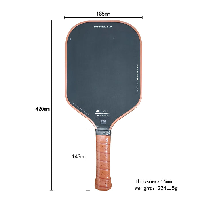 Pickleball Paddle - USAPA Approved for Tournament Play - Carbon Fiber Pickle Ball Racket
